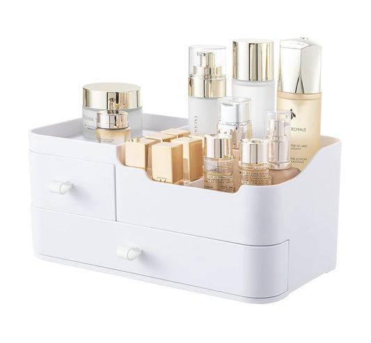 Makeup Organizer Vanity with 2 Drawers